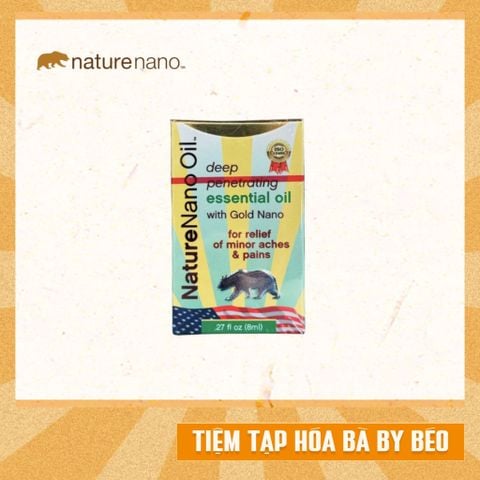 Dầu nóng con gấu công nghệ nano Natural Nano Oil 8ml (Mỹ)