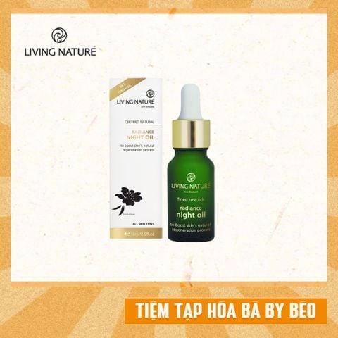 Dầu Dưỡng Sáng Da Ban Đêm Living Nature Radiance Night Oil 18ml