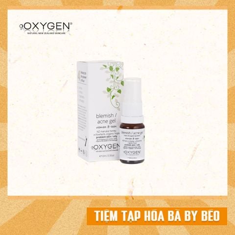 Gel Chấm Mụn Oxygen Blemish Acne Gel Hỗ Trợ Giảm Mụn 10ml