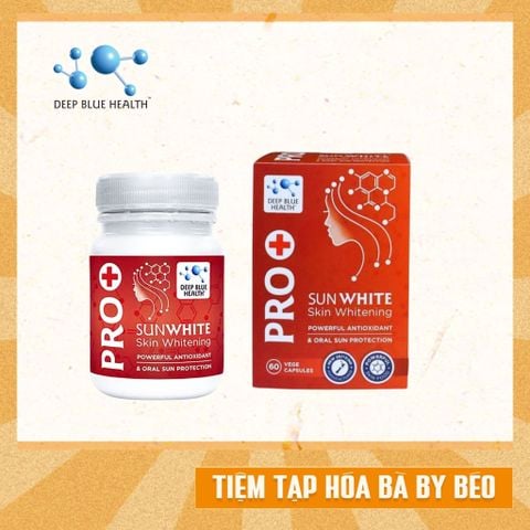 Viên Chống Nắng, Trắng Da, Chống Lão Hóa Pro SunWhite Deep Blue Health