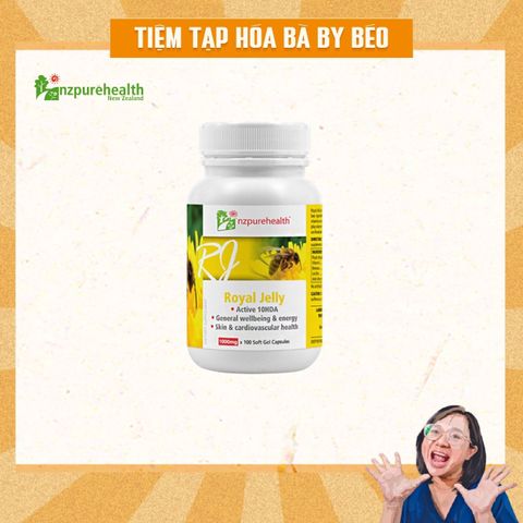 Thực phẩm bảo vệ sức khỏe Royal Jelly 10HDA Soft Gel Capsules