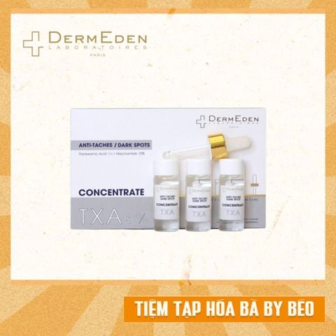 Tinh Chất Giảm Nám, Mờ Tàn Nhang TXA 3% DermEden Anti-Taches 30ml