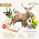Tế Bào Gốc Nhau Thai Hươu Trẻ Hóa Age No More Deer Placenta 60 Viên