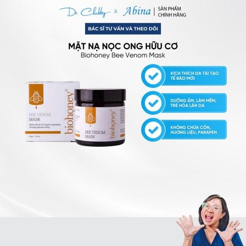 Hũ mặt nạ nọc ong Biohoney Bee Venom Mask Chống Lão Hóa Da