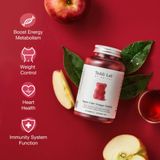 Kẹo Giấm Táo Giúp Kiểm Soát Thèm Ăn Unichi Teddi Lab 60 Viên