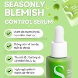 Serum Bakuchiol Ngừa Lão Hóa, Giảm Mụn Seasonly Blemish Control Serum 30ml
