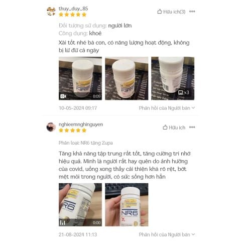 Viên NR6 Xtendlife - Tăng Sinh NAD+, Trẻ Hóa Tế Bào, Buồng Trứng