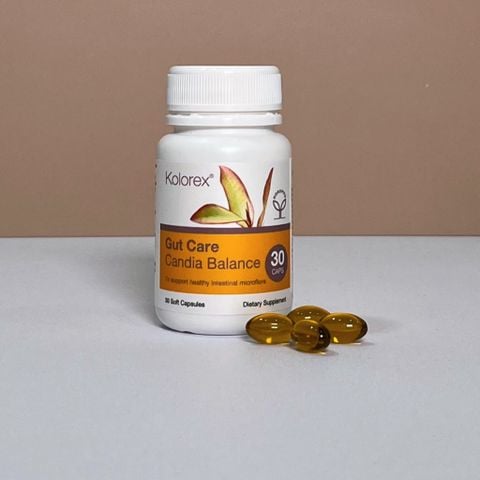 Viên đào thải nấm vùng kín Kolorex Gut Care Candida Balance Dr Chubby