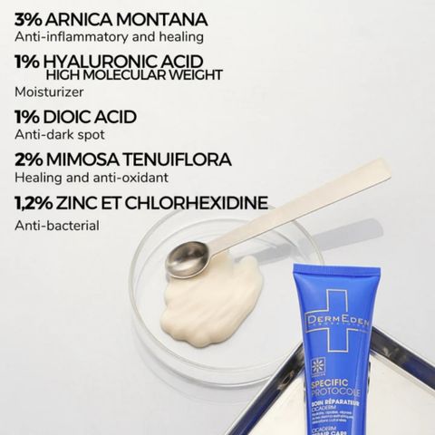 Kem dưỡng ẩm phục hồi Cicaderm Repair Care DermEden