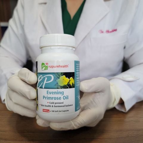 Viên Tinh Dầu Hoa Anh Thảo Ép Lạnh Cân Bằng Nội Tiết Nữ NZPureHealth EPO 100 Viên