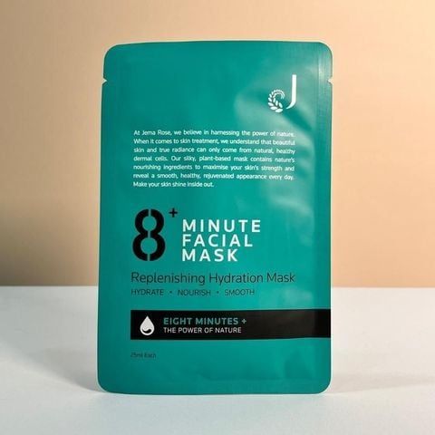 Mặt Nạ Dưỡng Ẩm Cấp Tốc 8 Phút Jema Rose 8+ Minute Replenishing Hydration Mask