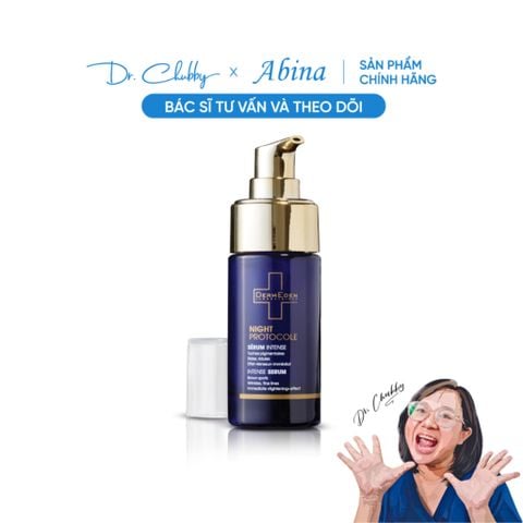 Serum Đêm Chống Lão Hóa, Trắng Da DermEden Night Protocole Intense 30ml