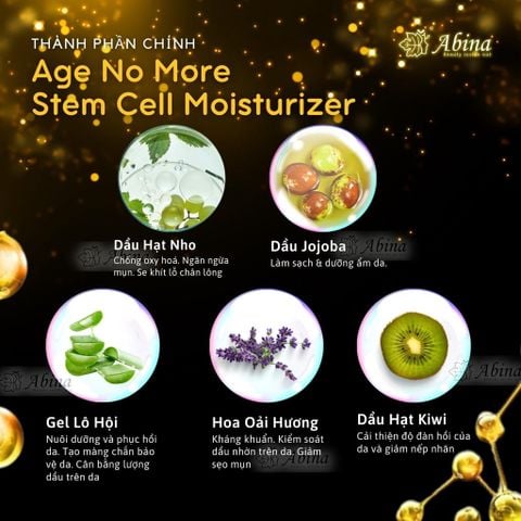Kem Trẻ Hóa Da Cấp Ẩm, Mờ Nếp Nhăn Age No More Moisturiser 30mL