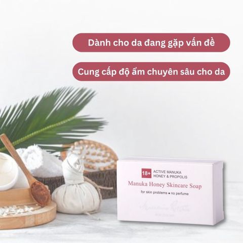 Xà Phòng Rửa Mặt Mật Ong Manuka Skin Health Madeleine Ritchie 125g