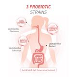 Men Vi Sinh Thơm Miệng Hương Hoa Hồng Unichi Rosa Prima Probiotics 30 Viên