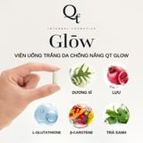 Viên Uống Chống Nắng, Trắng Da & Dưỡng Sáng QT Glow 60 Viên