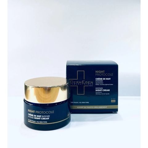 Kem Dưỡng Sáng Da Ban Đêm DermEden Night Protocole Intense Night Cream 50ml