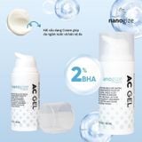 Gel dành cho da mụn thâm Nanogize Ac Gel 30ml và 10 mL
