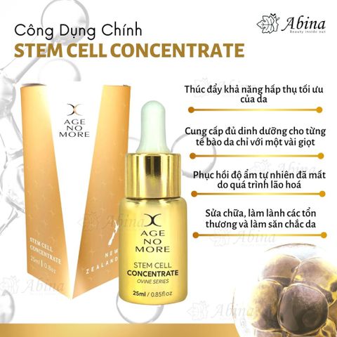 Tinh chất Serum phục hồi Age No More Stem Cell Concentrate