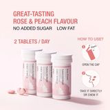 Men Vi Sinh Thơm Miệng Hương Hoa Hồng Unichi Rosa Prima Probiotics 30 Viên