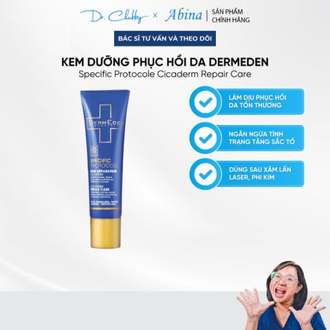 Kem dưỡng ẩm phục hồi Cicaderm Repair Care DermEden