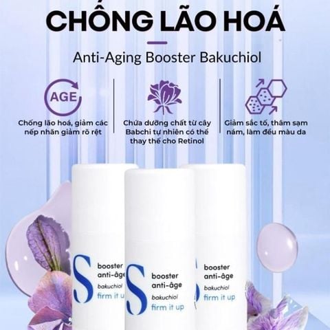 Serum tăng cường chống lão hóa chứa Bakuchiol Seasonly Anti-Aging Booster 10ml