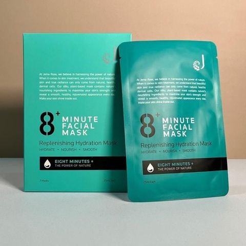 Mặt Nạ Dưỡng Ẩm Cấp Tốc 8 Phút Jema Rose 8+ Minute Replenishing Hydration Mask