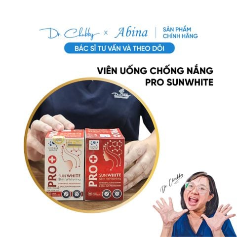 Viên Chống Nắng, Trắng Da, Chống Lão Hóa Pro SunWhite Deep Blue Health