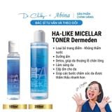 Nước hoa hồng (TONER) HA-LIKE MICELLAR Dermeden 100ml