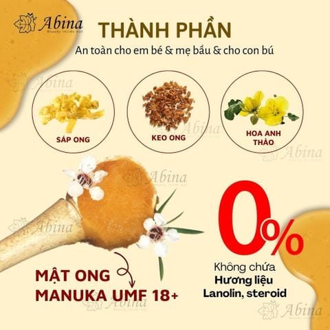 Kem Mật Ong Manuka Skin Health 18+ Madeleine Ritchie 40ml Skincare
