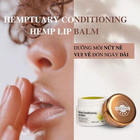 Balm Dưỡng môi hạt gai dầu Hemp Lip Balm