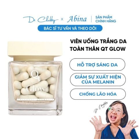 Viên Uống Chống Nắng, Trắng Da & Dưỡng Sáng QT Glow 60 Viên