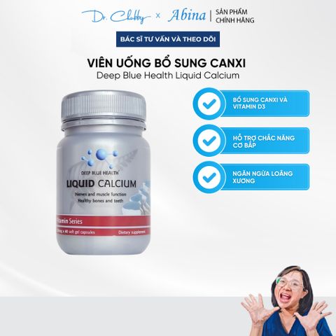 Viên uống bổ xương khớp Deep Blue Health Liquid Calcium