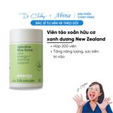 Viên Tảo Xoắn Hữu Cơ Đẹp Da, Bổ Não Lifestream Spirulina Blue Extra 200 Viên
