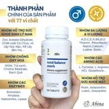 Viên Total Balance Men's Hỗ Trợ Khỏe Nam Giới, Tăng Sinh Lực Xtendlife 77 Vi Chất