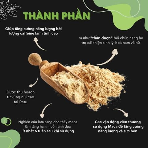 Viên Sâm Maca Peru Organic Hỗ Trợ Sinh Lý Deep Blue Health 60 Viên