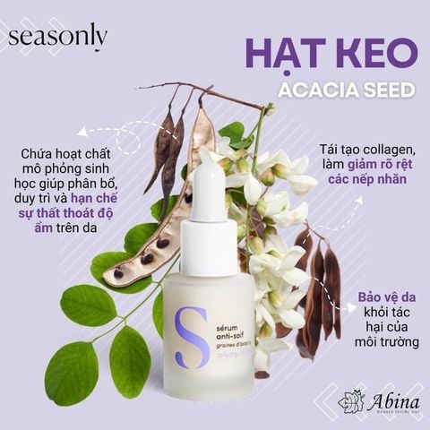 Serum cấp ẩm Seasonly Hydrating Serum (Sérum Anti-Soif) 15ml