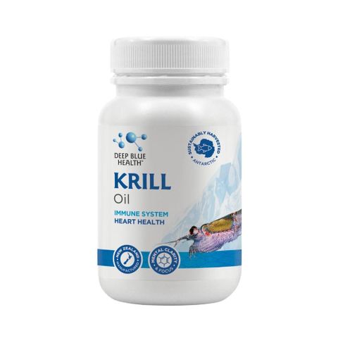 Viên Omega 3 Dầu Nhuyễn Thể Deep Blue Health Krill Oil 60 Viên