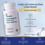 Viên 42 Vitamin & Khoáng Chất Cho Cả Gia Đình Xtendlife Multi Xtra 60 Viên