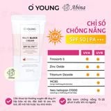 Kem chống nắng nâng tông che khuyết điểm Oyoung Multi Block Cream SPF 50 PA+++