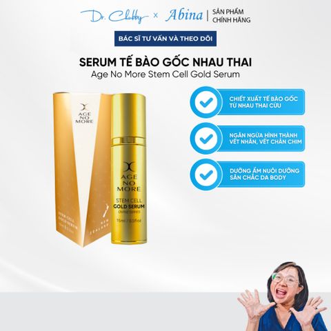Serum tế bào gốc nhau thai cừu Age No More Stem Cell Gold Serum