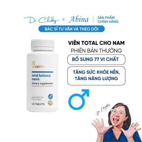 Viên Total Balance Men's Hỗ Trợ Khỏe Nam Giới, Tăng Sinh Lực Xtendlife 77 Vi Chất