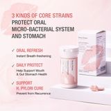 Men Vi Sinh Thơm Miệng Hương Hoa Hồng Unichi Rosa Prima Probiotics 30 Viên