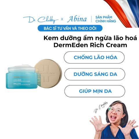 Kem Dưỡng Ẩm Ngừa Lão Hóa DermEden Rich Day Cream 50ml