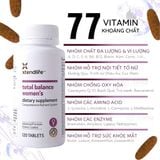 Viên Total Balance Women Bổ Sung 77 Vi Chất Ổn Định Nội Tiết Xtendlife