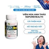 Viên Tinh Dầu Hoa Anh Thảo Ép Lạnh Cân Bằng Nội Tiết Nữ NZPureHealth EPO 100 Viên