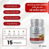 Viên Multi Vitamin Deep Blue Health Bổ Sung 14 Vi Chất Thiết Yếu