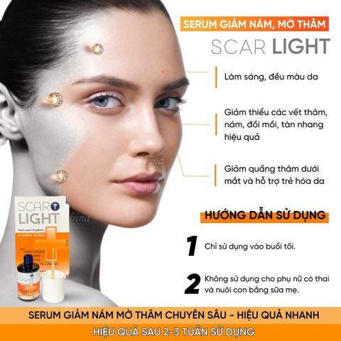 Serum Mờ Nám, Thâm Sạm Scarguard Lightening Serum 15ml