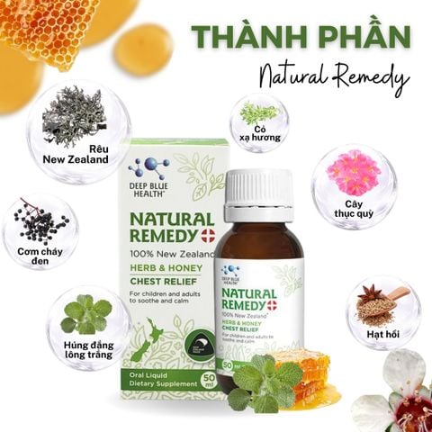 Thực phẩm bảo vệ sức khỏe Natural Remedy+
