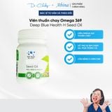 Viên Omega 369 Thuần Chay Từ Hạt Gai Dầu Deep Blue Health Hemp Seed Oil